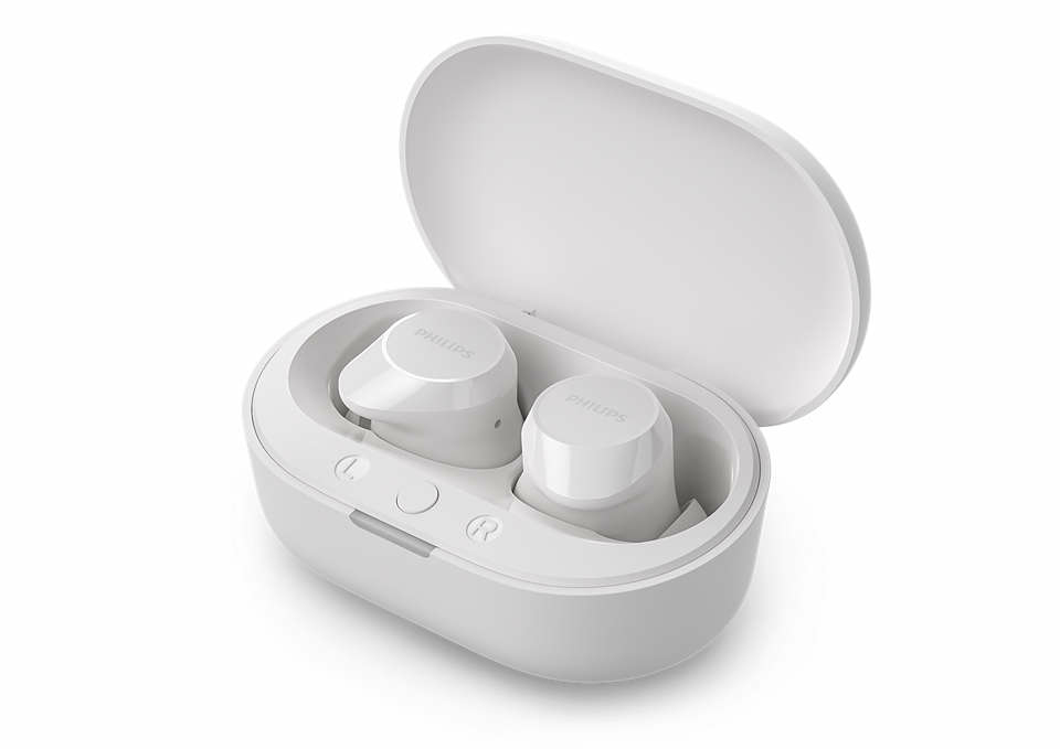 Philips TAT1209WT/00 �couteur/casque True Wireless Stereo (TWS) Ecouteurs Appels/Musique Bluetooth Blanc