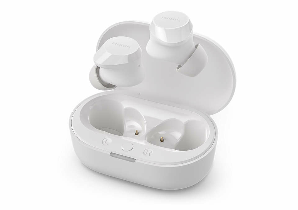 Philips TAT1209WT/00 �couteur/casque True Wireless Stereo (TWS) Ecouteurs Appels/Musique Bluetooth Blanc