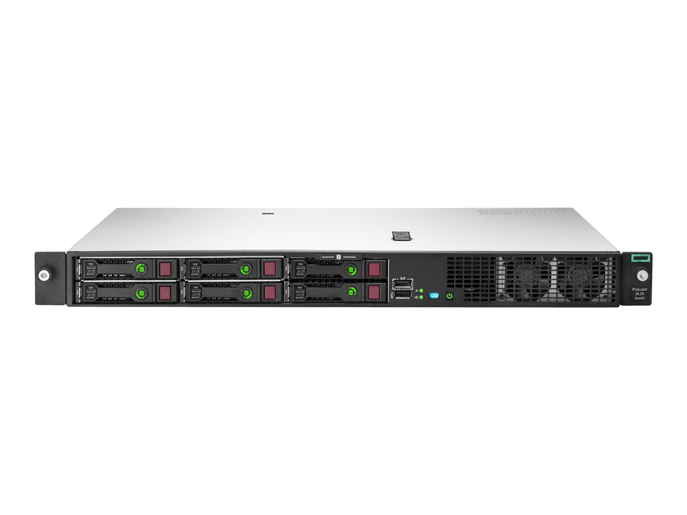 HPE ProLiant DL20 Gen10+ server Rack (1U) Intel Xeon E-2336 2,9 GHz 16 GB DDR4-SDRAM 800 W