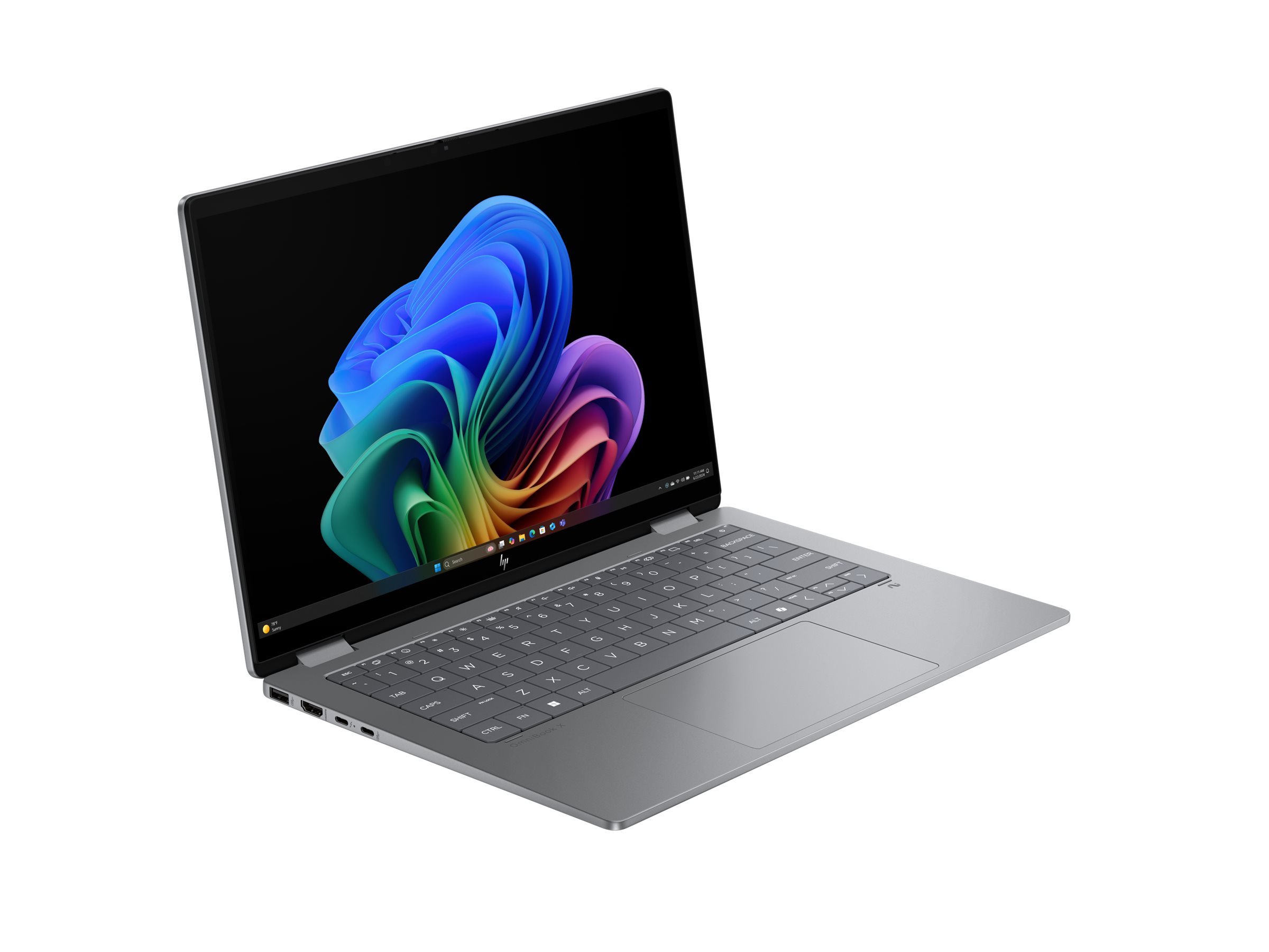 HP OmniBook X Flip Next Gen AI Laptop 14-fm0056ng - Flip-Design - Intel Core Ultra 5 226V / 2.1 GHz - Win 11 Home - Arc Graphics 130V - 16 GB RAM - 512 GB SSD NVMe - 35.6 cm (14)