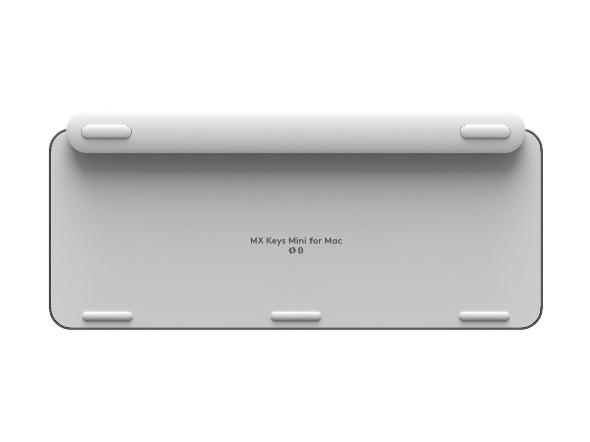Logitech MX Keys Mini For Mac tastiera Casa/ufficio Bluetooth QWERTZ Svizzere Nero, Grigio