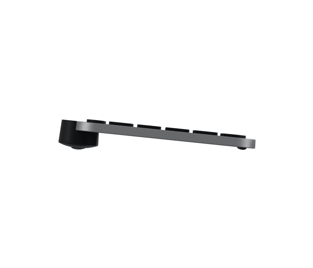 Logitech MX Keys Mini For Mac tastiera Casa/ufficio Bluetooth QWERTZ Svizzere Nero, Grigio
