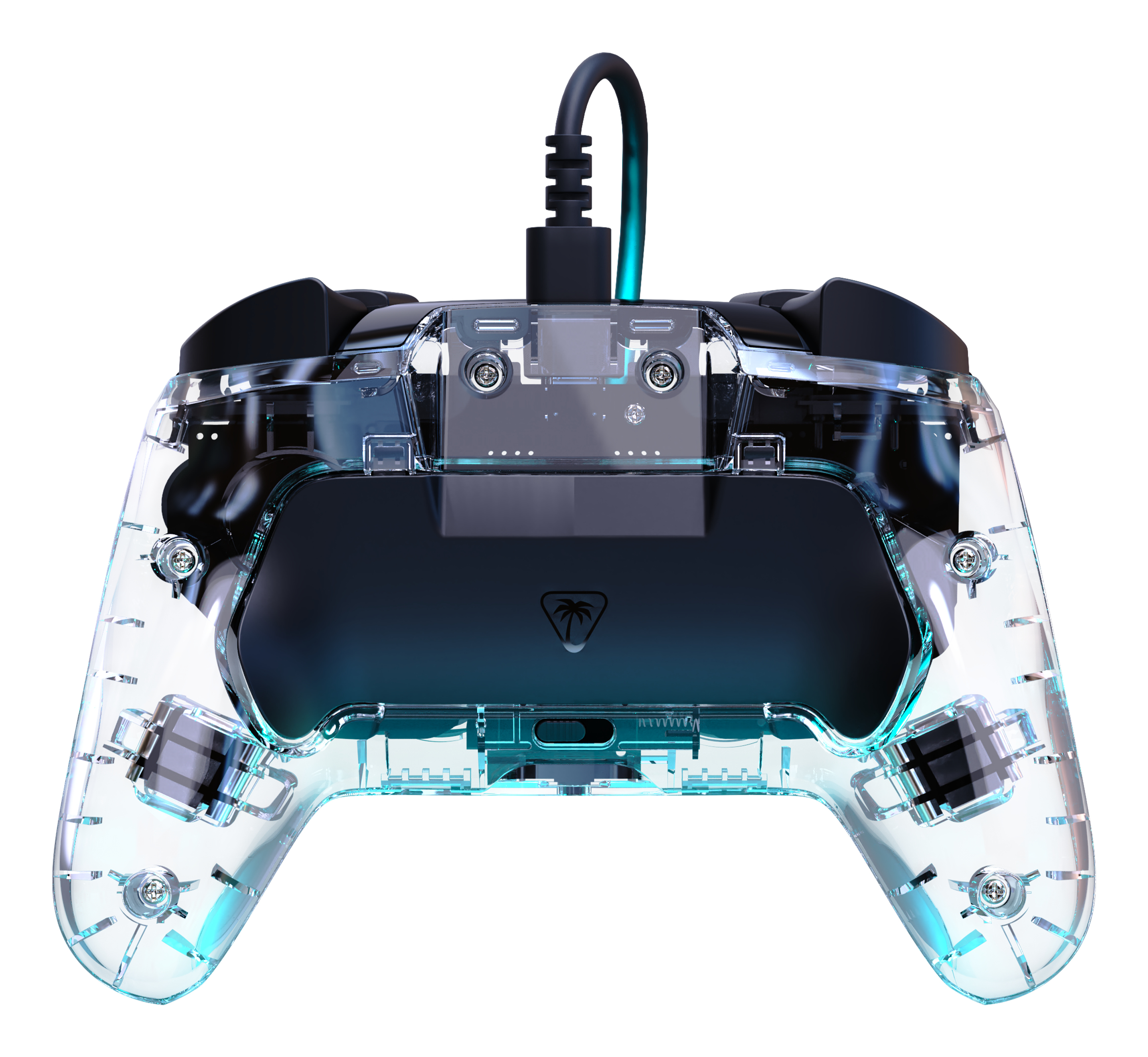 Turtle Beach Afterglow Clear Wired RGB Gaming Controller. Officially licensed Nintendo for Nintendo Switch 2