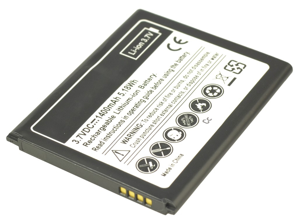 2-power Smartphone Battery - Batterie - 1.400 mAh