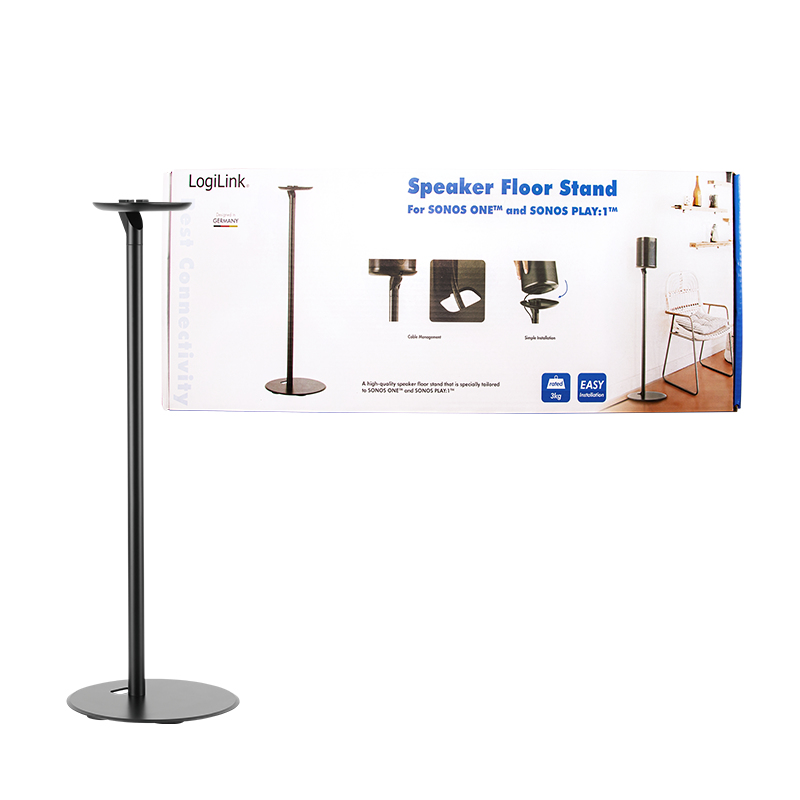 LogiLink BP0083 carrello e supporto multimediale Nero