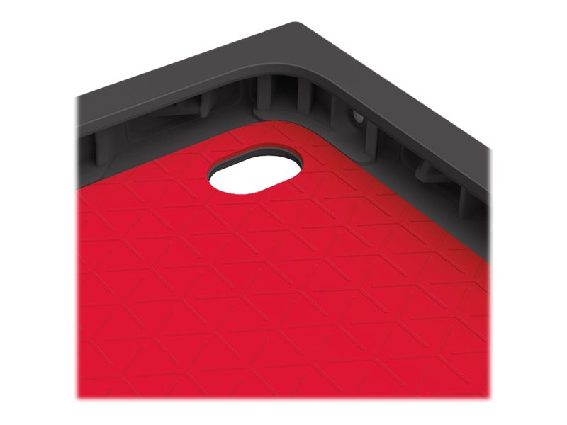 Logitech BLOK Protective Shell iPad Air 2 24.6 cm (9.7) Shell case Black, Red