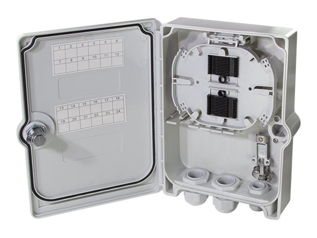 LogiLink FB124E terminal block Light grey