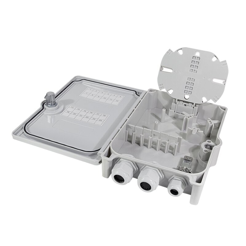 LogiLink FB124E terminal block Light grey