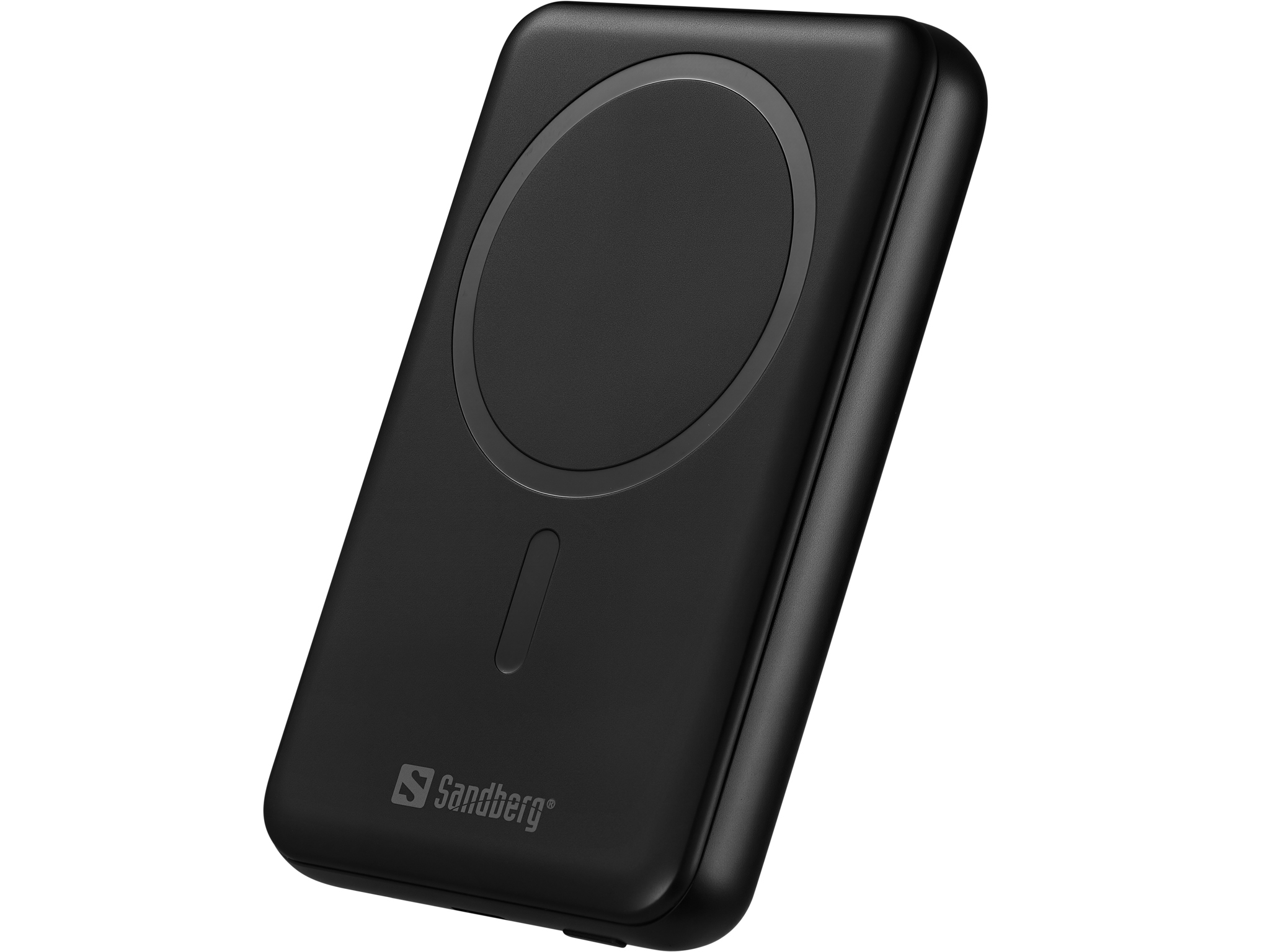 Sandberg 421-51 batteria portatile Stato semi-solido 10000 mAh Carica wireless Nero