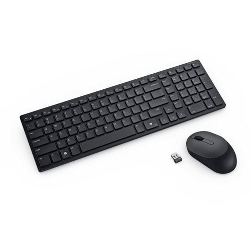 Dell Pro KM555 - Tastatur-und-Maus-Set - leise