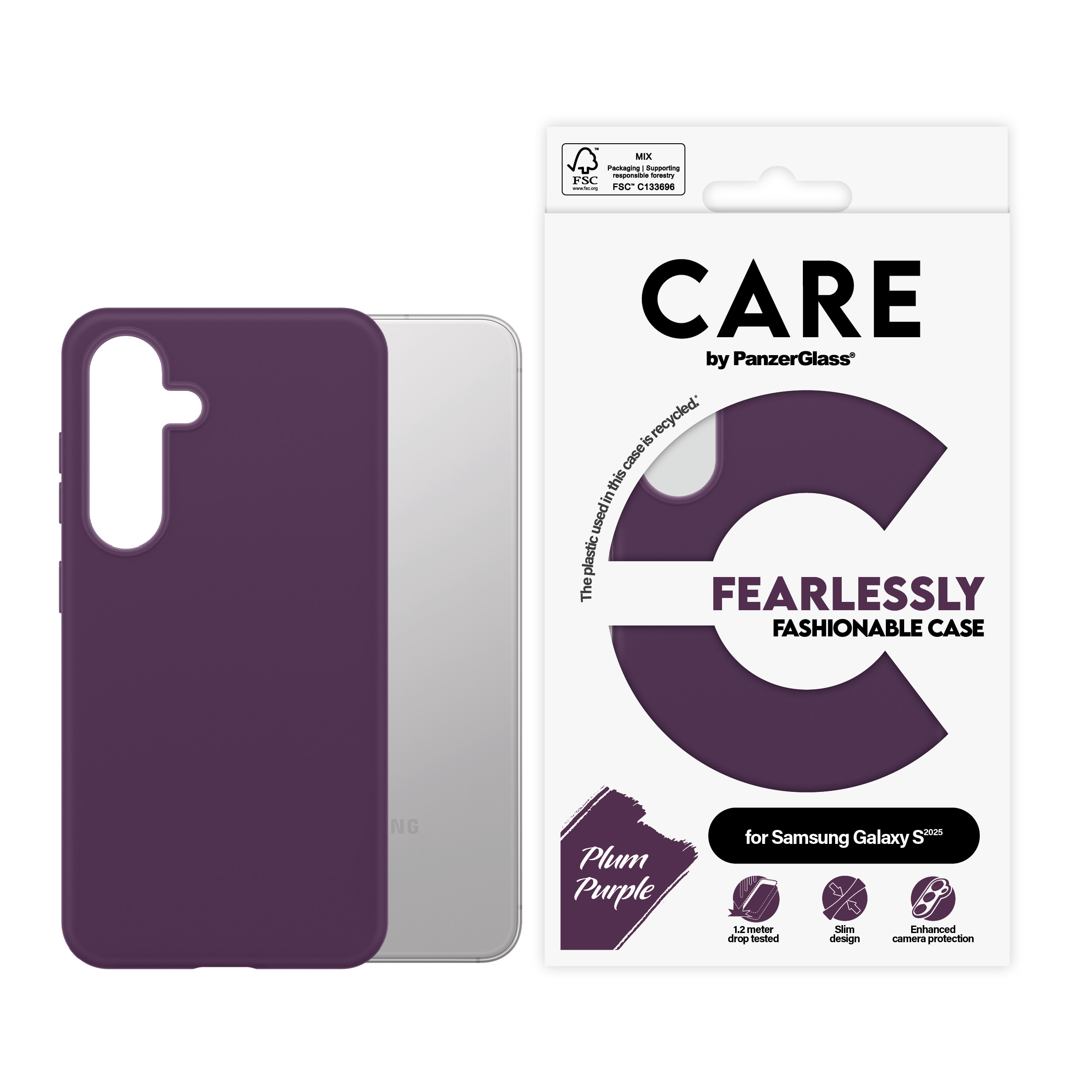 PanzerGlass CRRFACTG38388 coque de protection pour t�l�phones portables Housse Transparent
