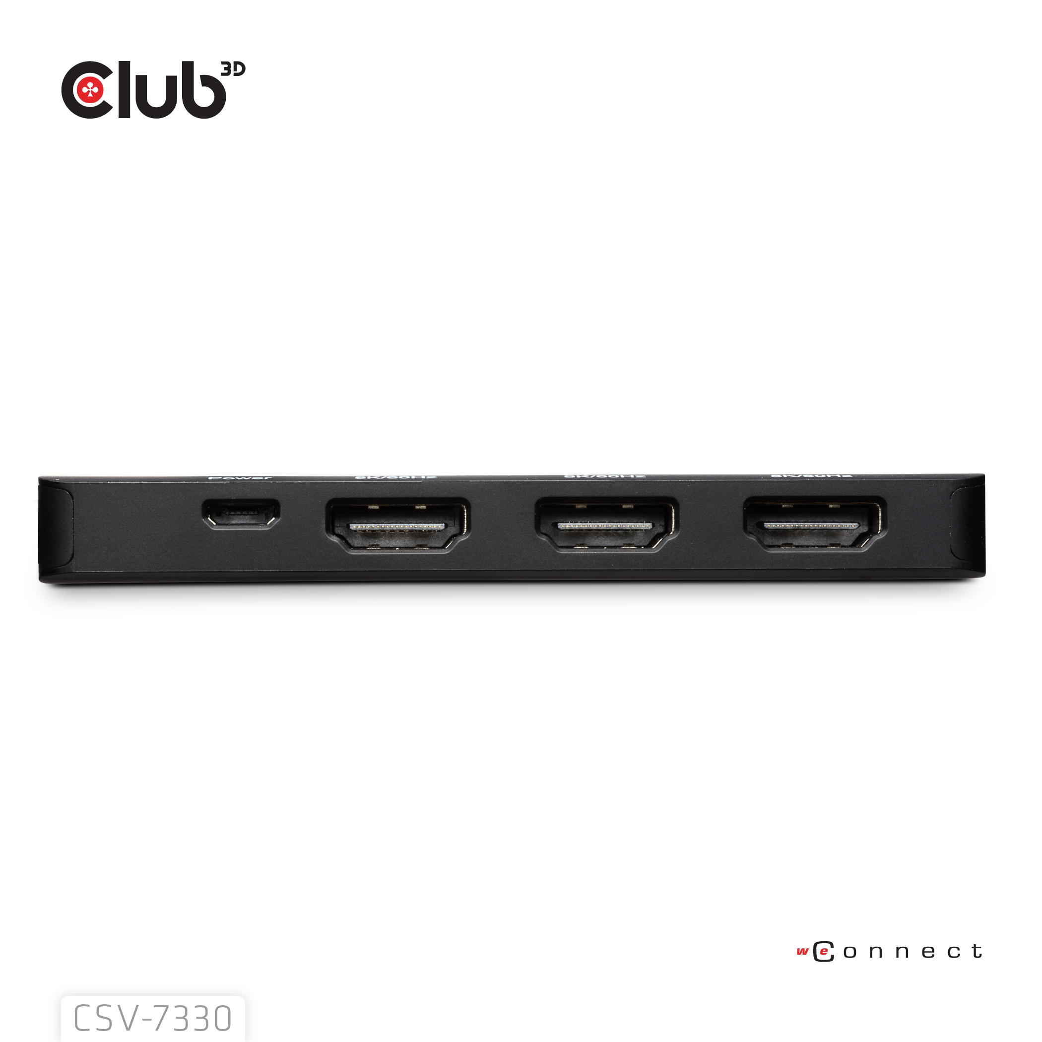 CLUB3D CSV-7330 interface hub DisplayPort