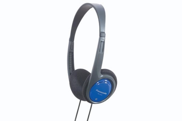 Panasonic RP-HT010E Cuffie Cablato A Padiglione MUSICA Nero, Blu