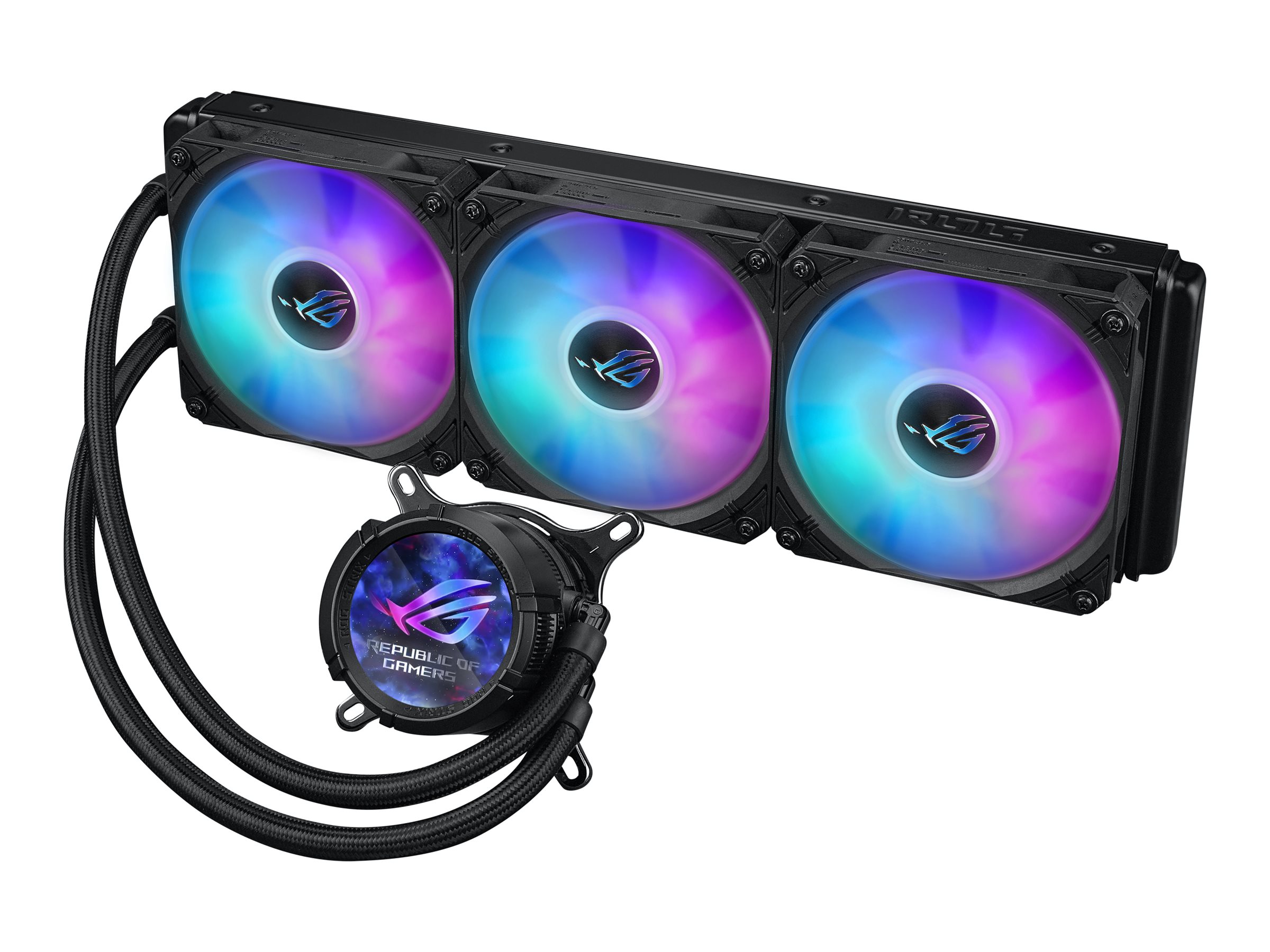 ASUS ROG STRIX LC III 360 ARGB LCD - Prozessor-Fl�ssigkeitsk�hlsystem - (f�r: LGA1700, LGA1200, LGA115x Socket, AM4, AM5)