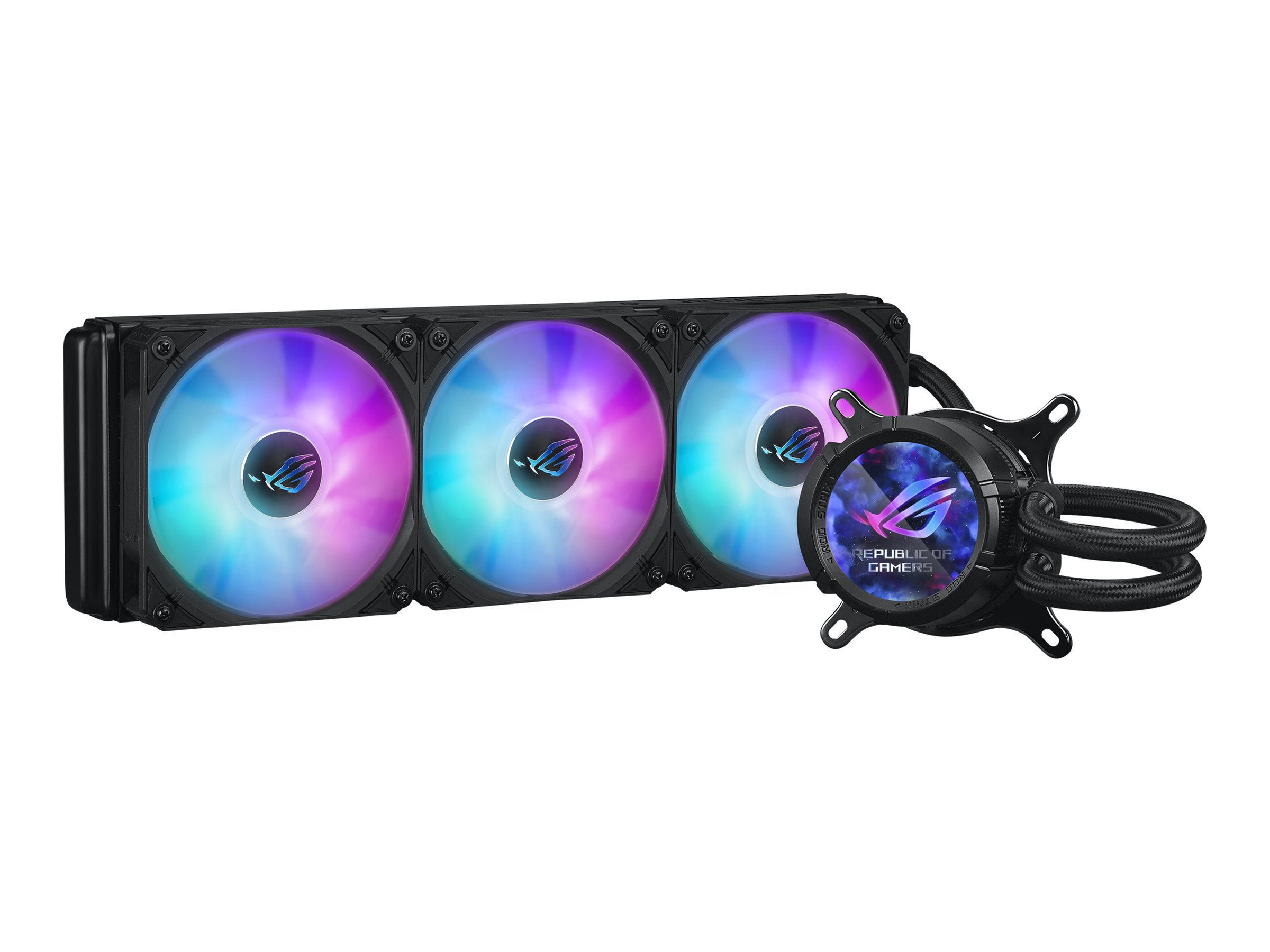 ASUS ROG STRIX LC III 360 ARGB LCD - Prozessor-Fl�ssigkeitsk�hlsystem - (f�r: LGA1700, LGA1200, LGA115x Socket, AM4, AM5)