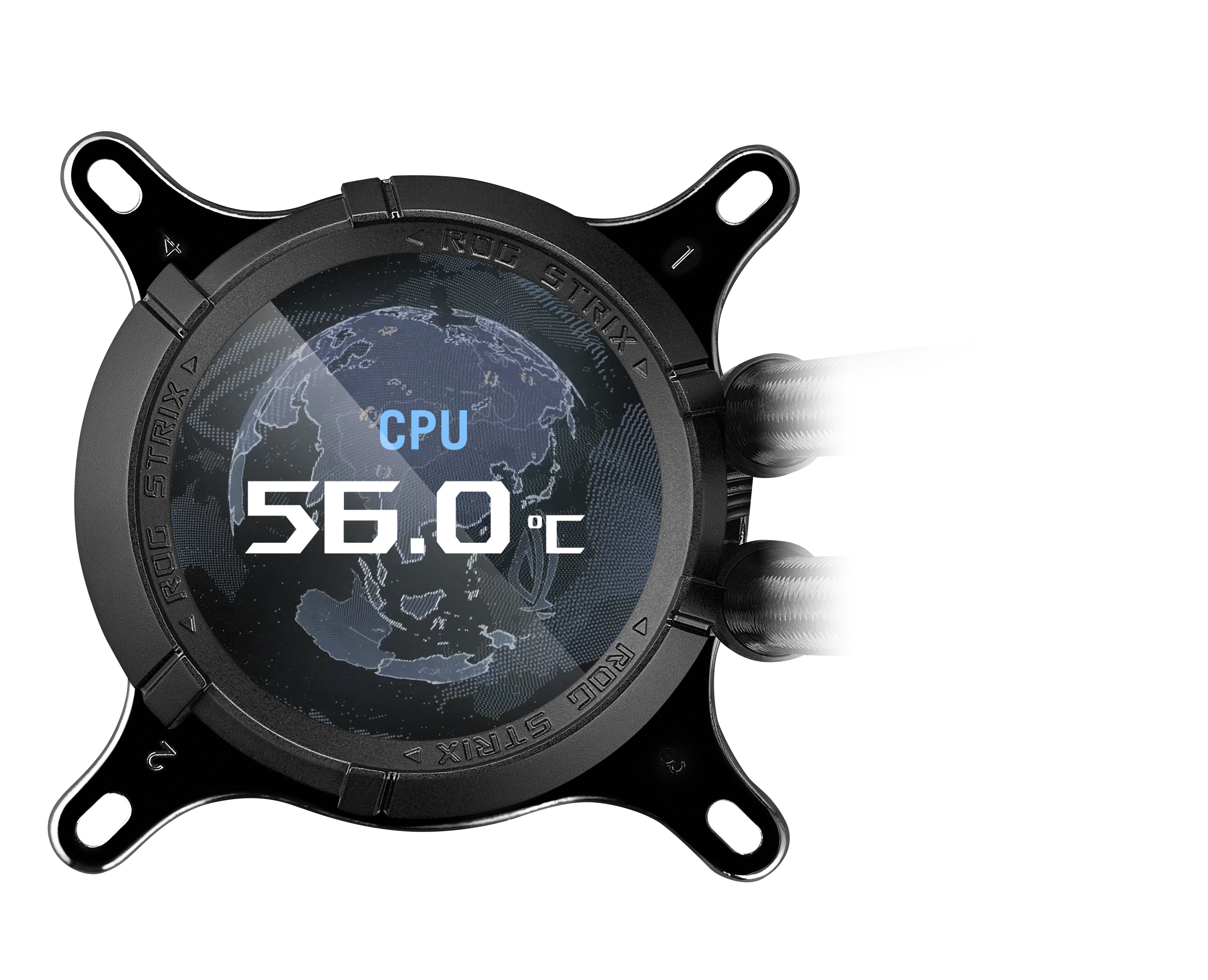 ASUS ROG STRIX LC III 360 ARGB LCD - Prozessor-Fl�ssigkeitsk�hlsystem - (f�r: LGA1700, LGA1200, LGA115x Socket, AM4, AM5)