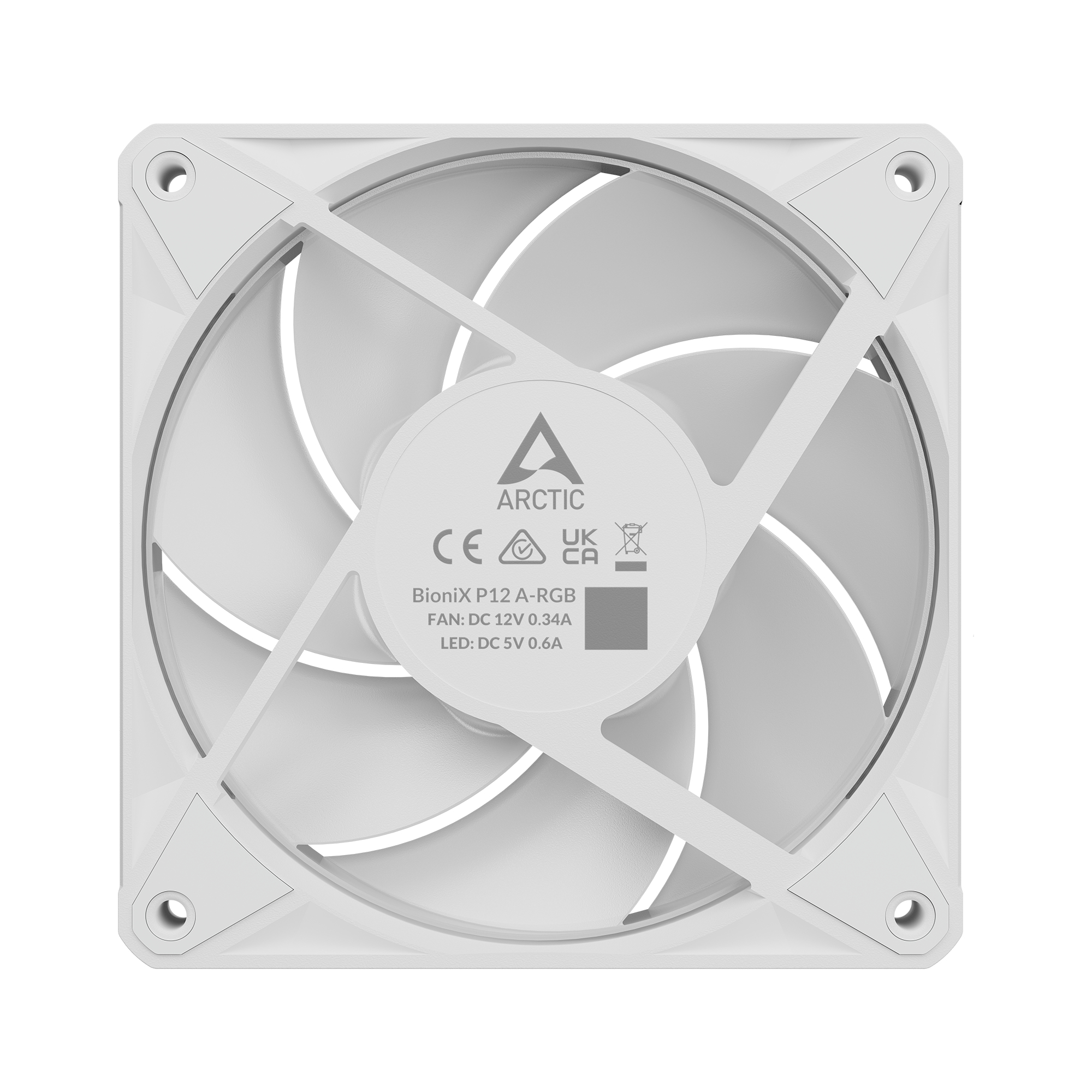 Arctic BioniX P12 A-RGB white retail