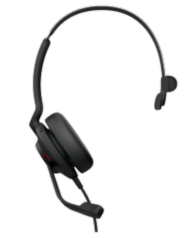 Jabra Evolve2 30 SE USB C/A UC Mono Headset Wired Handheld Office/Call center USB Type-C / USB Type-A Black