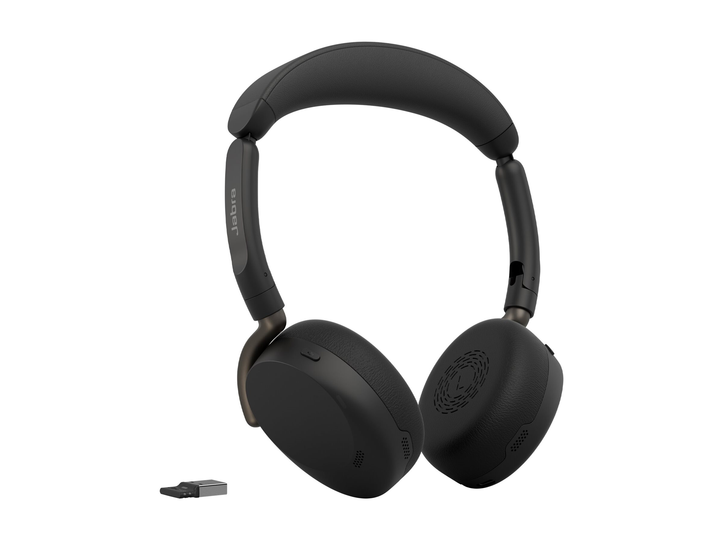 Jabra Evolve3 65 Flex UC - USB-A with Dongle - Black (Wireless Charging Pad)