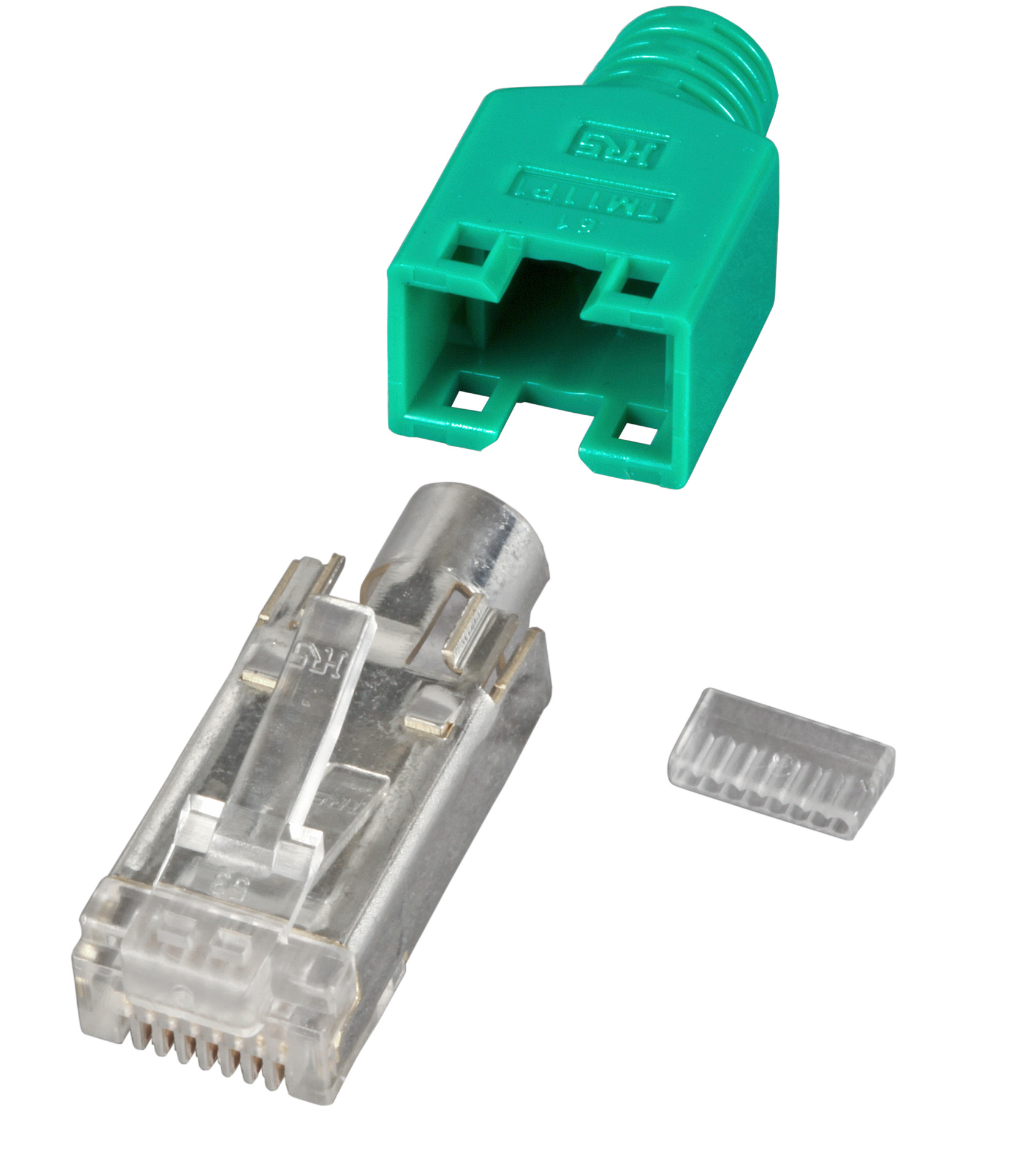 EFB Elektronik Hersteller RJ45 Stecker STP TM11 gruen 100 Stueck 3 Elemente Cat - Kabel-/Adapterset - Netzwerk