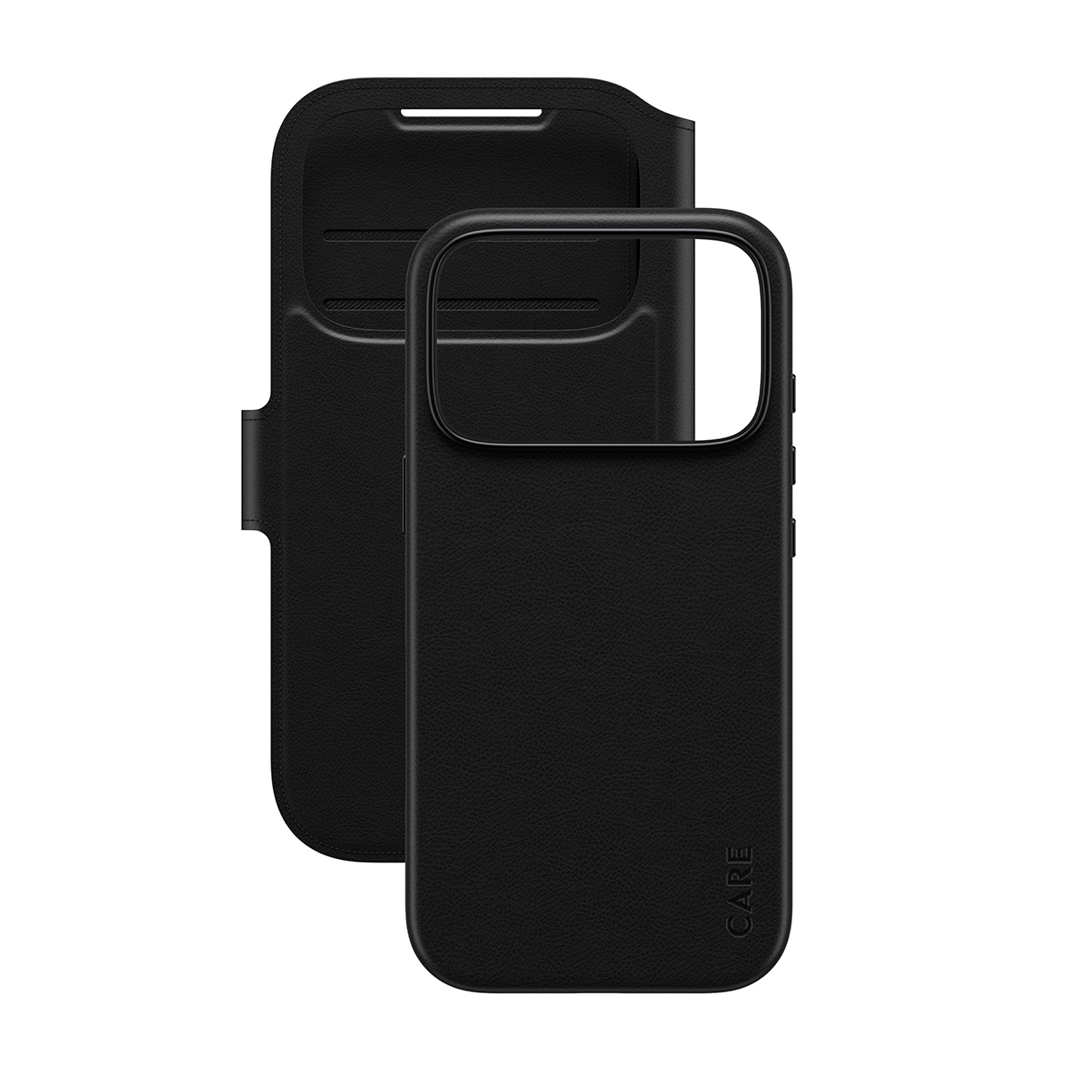 PanzerGlass CARE by � Feature Case Tango Two-in-One Wallet w. MagSafe iPhone 17 Pro custodia per cellulare Cover Nero