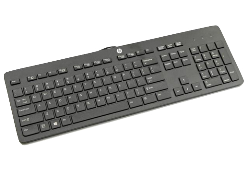 HP 803181-241 clavier Bureau USB Noir