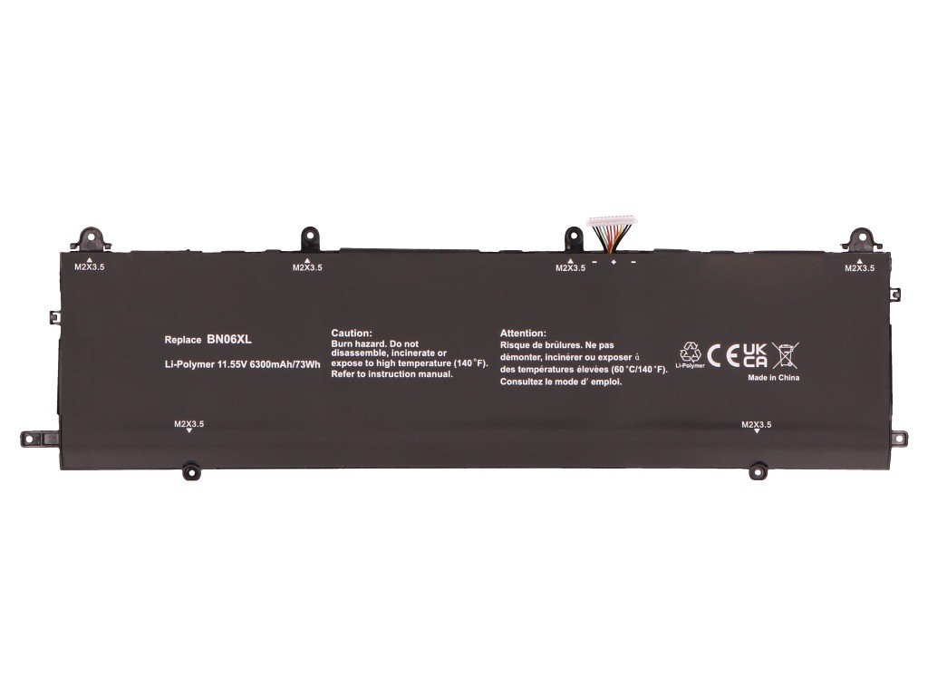 2-power Main Battery Pack HP Spectre X360 15 EB0005NI - Batterie - 55 mAh