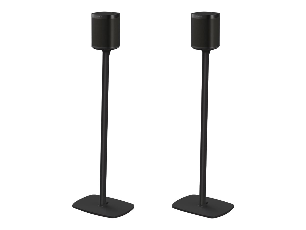 Flexson S1-FSX2 - Aufstellung fr Lautsprecher - Schwarz - Bodenaufstellung (Packung mit 2)