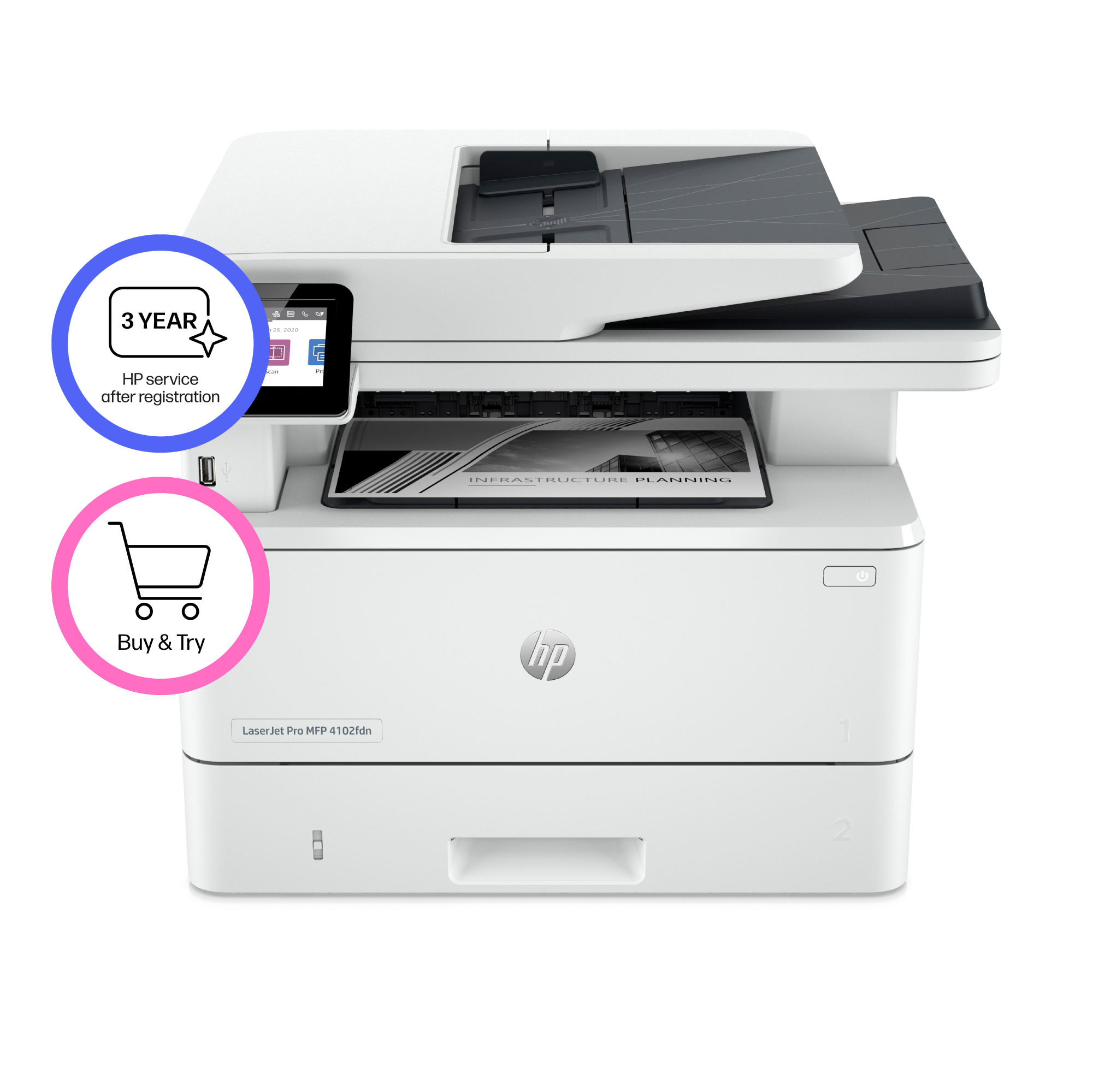 HP LaserJet Pro Impresora multifunci�n 4102fdn