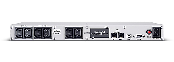 CyberPower CP1000EIPFCRM1U uninterruptible power supply (UPS) Line-Interactive 1000 kVA 600 W 6 AC outlet(s)