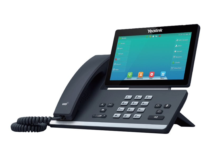 Yealink SIP-T57W tlphone fixe Gris LCD Wifi