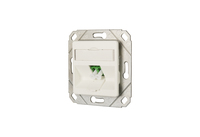 METZ CONNECT OpDAT Anschlussdose UPk 1xLC-D SM APC reinweiss Keramik