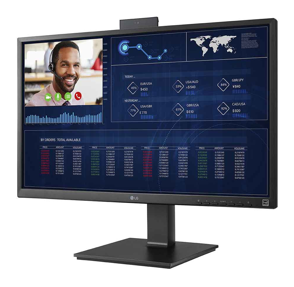 LG 27CQ651I-6P Intel� Pentium� N6005 68,6 cm (27) 1920 x 1080 pixels All-in-One thin client 8 Go DDR4-SDRAM 16 Go eMMC Wi-Fi 6 (802.11ax) Noir