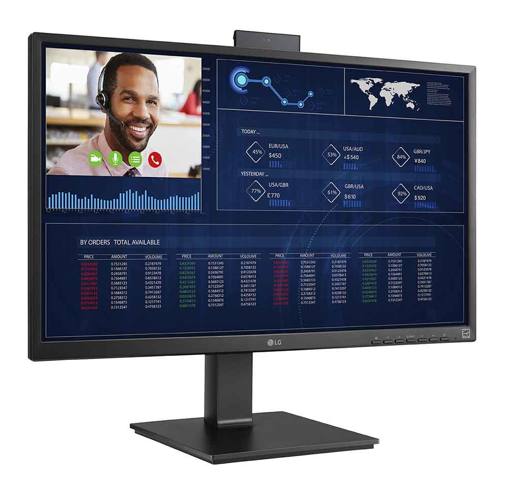 LG 27CQ651I-6P Intel� Pentium� N6005 68,6 cm (27) 1920 x 1080 pixels All-in-One thin client 8 Go DDR4-SDRAM 16 Go eMMC Wi-Fi 6 (802.11ax) Noir