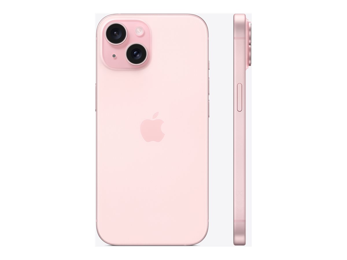 Apple iPhone 15 15.5 cm (6.1) Dual SIM iOS 17 5G USB Type-C 128 GB Pink