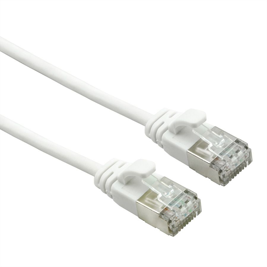 ROLINE 21151701 cable de red Blanco 1 m Cat6a F/UTP (FTP)