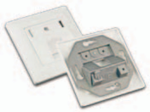 Wirewin TKS LD UP WS-2 prise de courant Blanc
