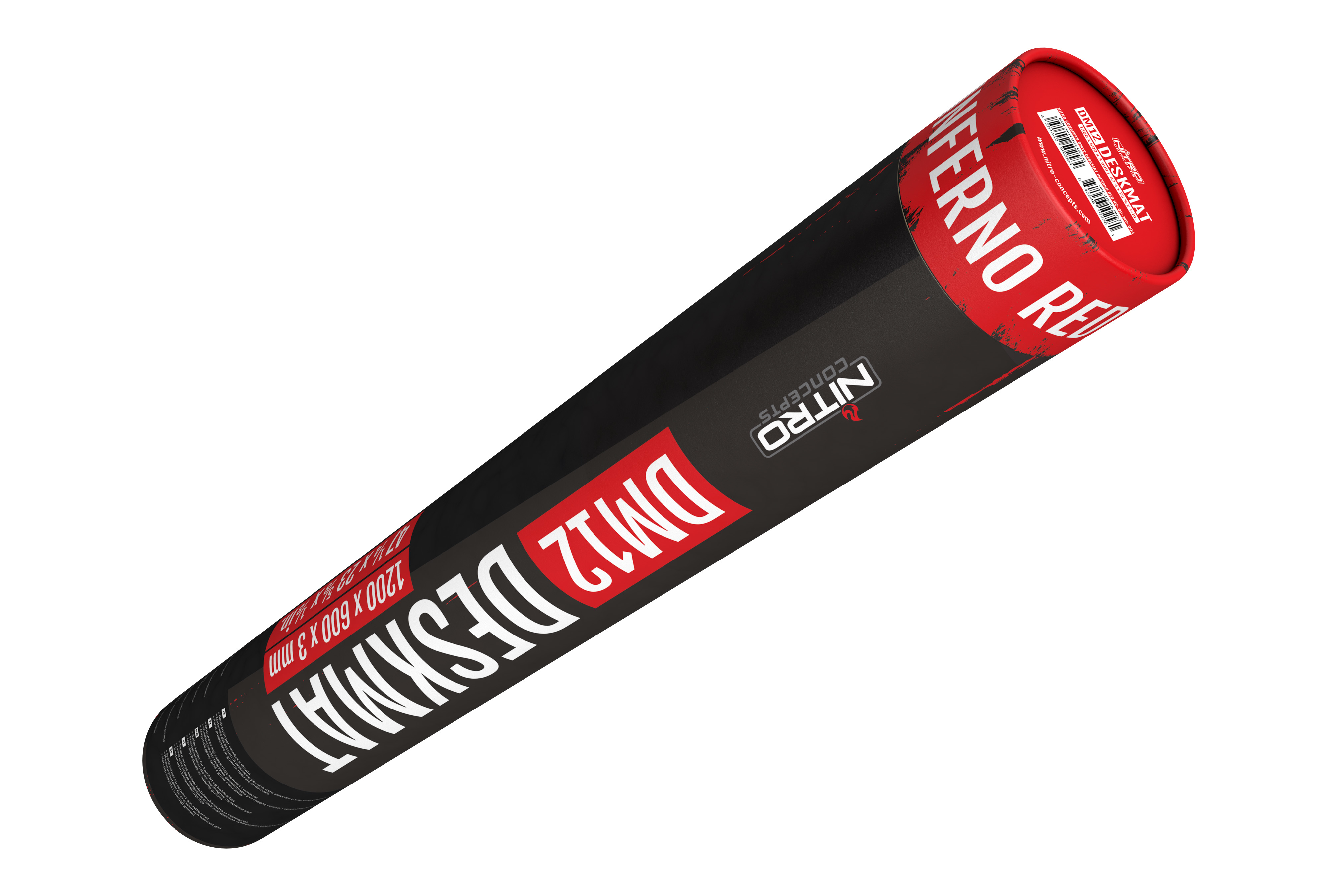 Nitro Concepts DM12 Alfombrilla de rat�n para juegos Negro, Rojo