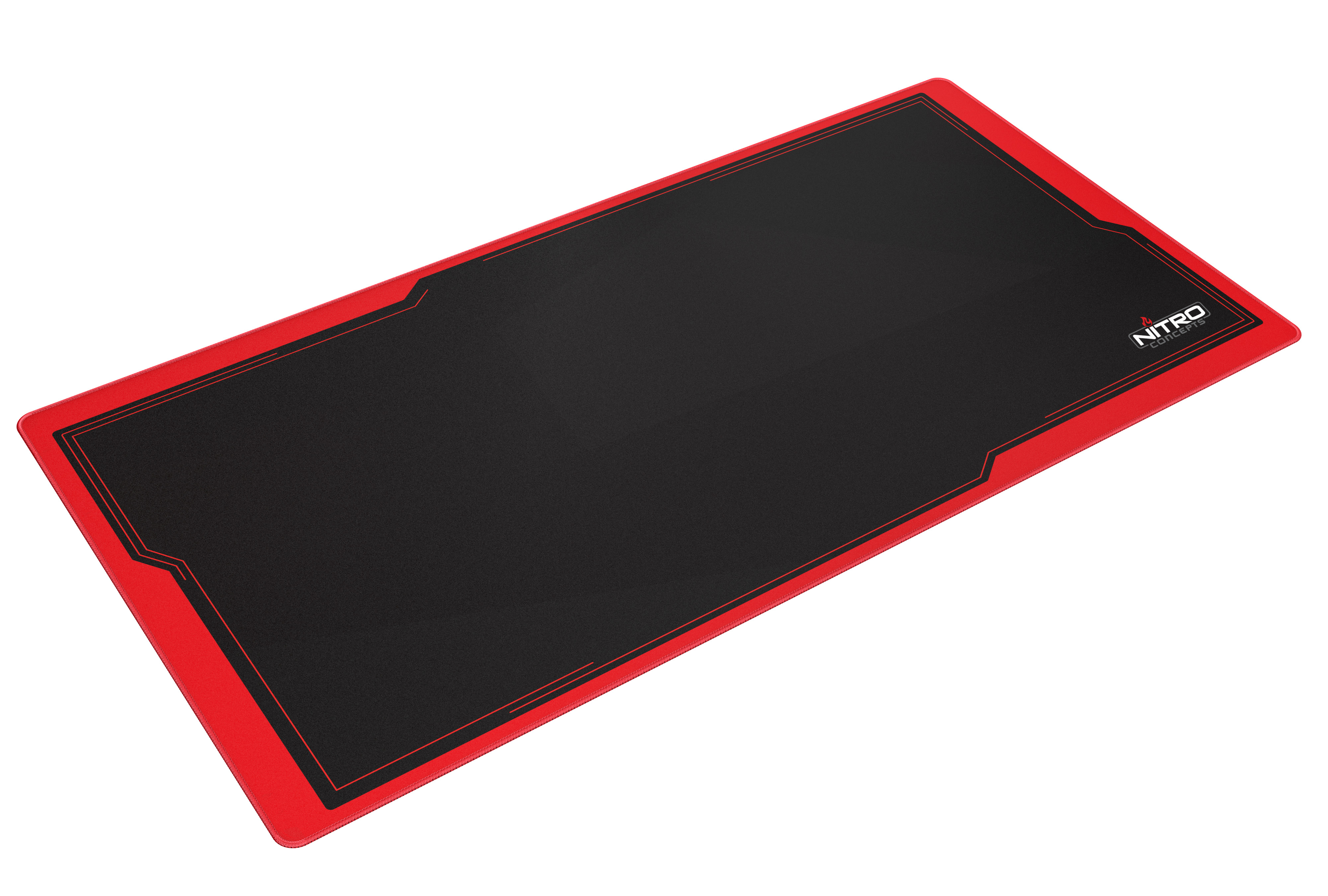 Nitro Concepts DM12 Alfombrilla de rat�n para juegos Negro, Rojo