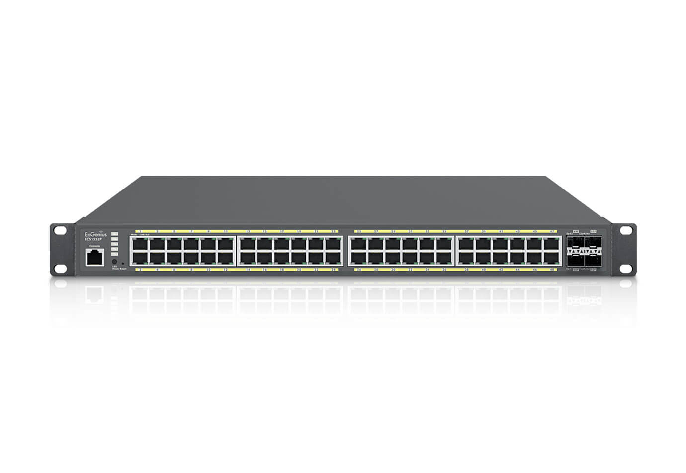 EnGenius ECS1552P 48-port GbE 4*10Gb SFP 410W PoE af/at - 48-Port