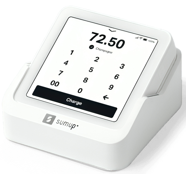 SumUp Solo lettore di card readers Batteria Wi-Fi Bianco