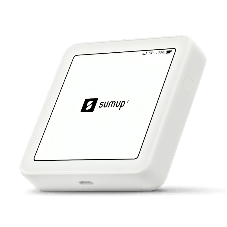 SumUp Solo lettore di card readers Batteria Wi-Fi Bianco
