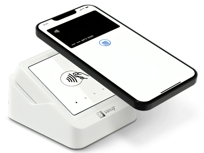 SumUp Solo lettore di card readers Batteria Wi-Fi Bianco