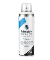 Schneider Schreibger�te Paint-It 030 Supreme DIY Spray peinture acrylique 200 ml Blanc Bombe a�rosol