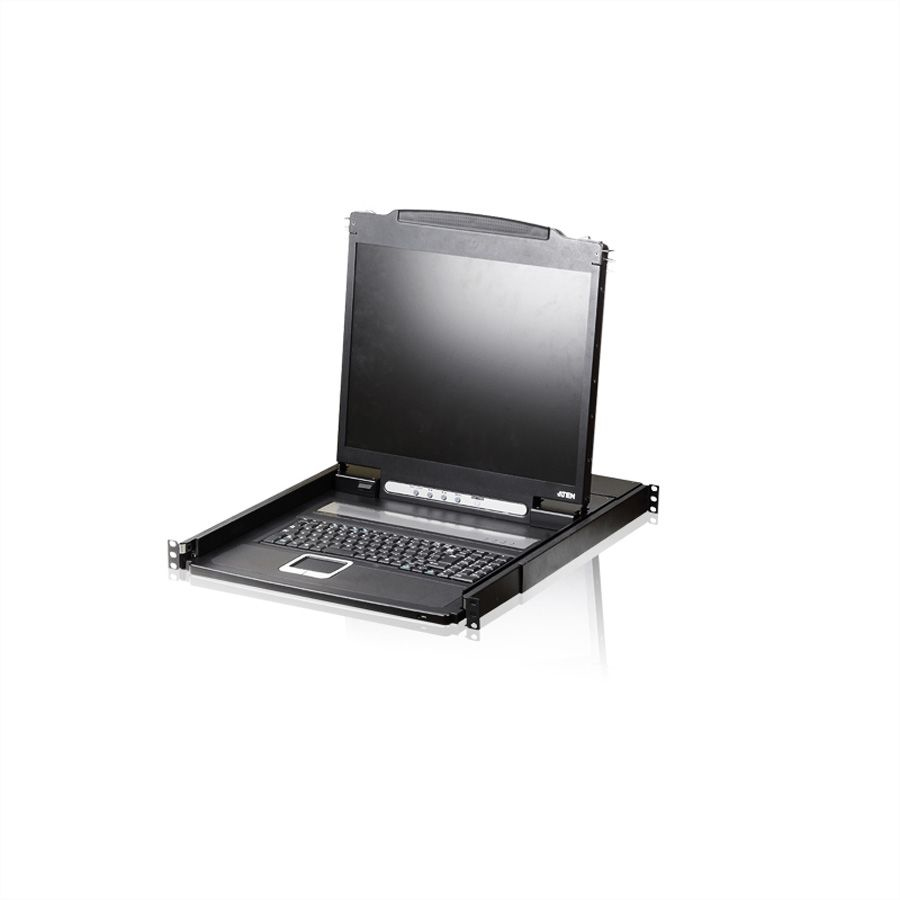 ATEN CL1000N support dordinateurs 48,3 cm (19) 1280 x 1024 pixels Mtal, Plastique Noir