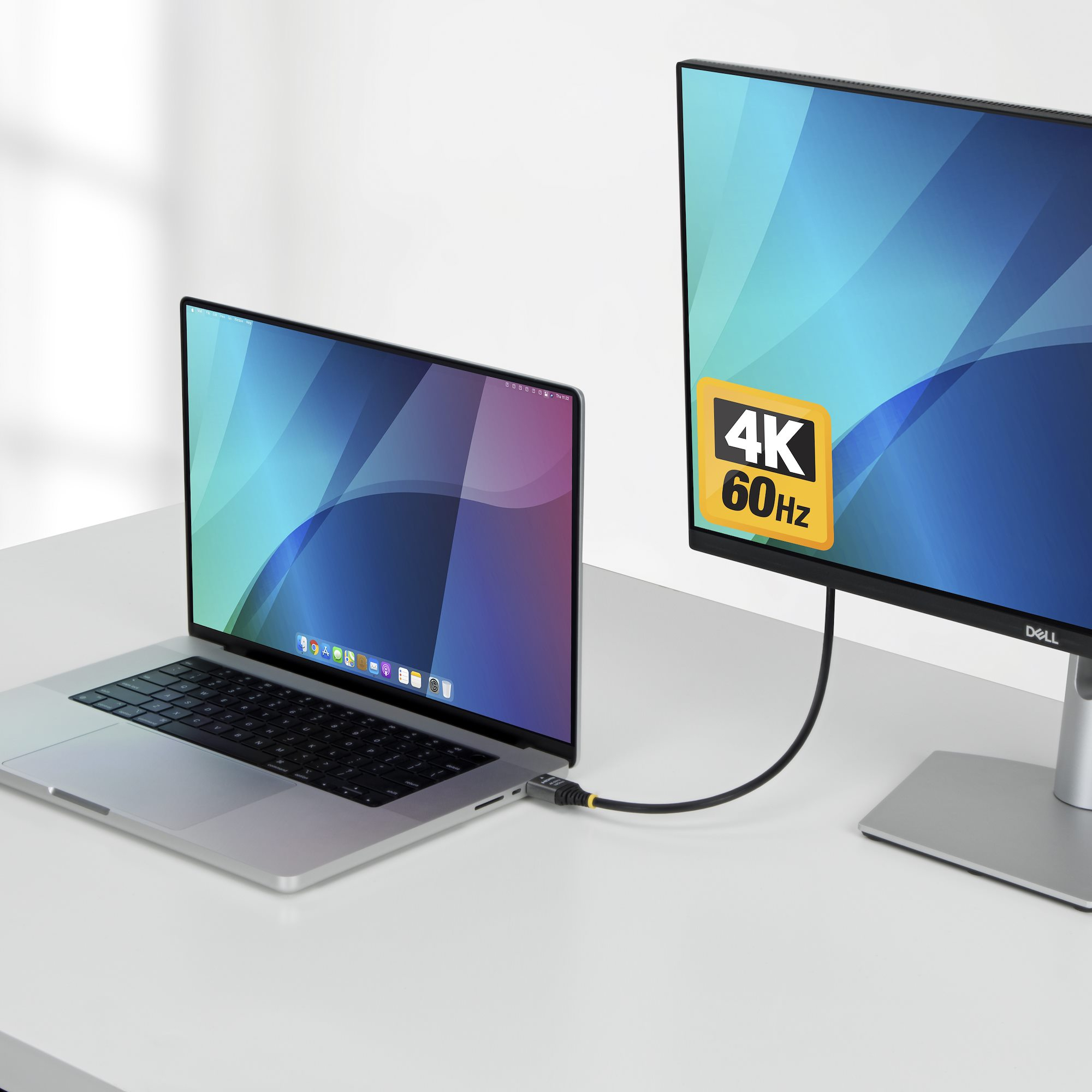 StarTech.com Cavo HDMI High Speed Premium Certificato da 1,5 m, HDMI 2.0, 4K 60Hz / 1440p 144Hz, con HDR10 e ARC, Larghezza di banda 18 Gbps, Per monitor/TV/display, Rivestimento TPE Flessibile