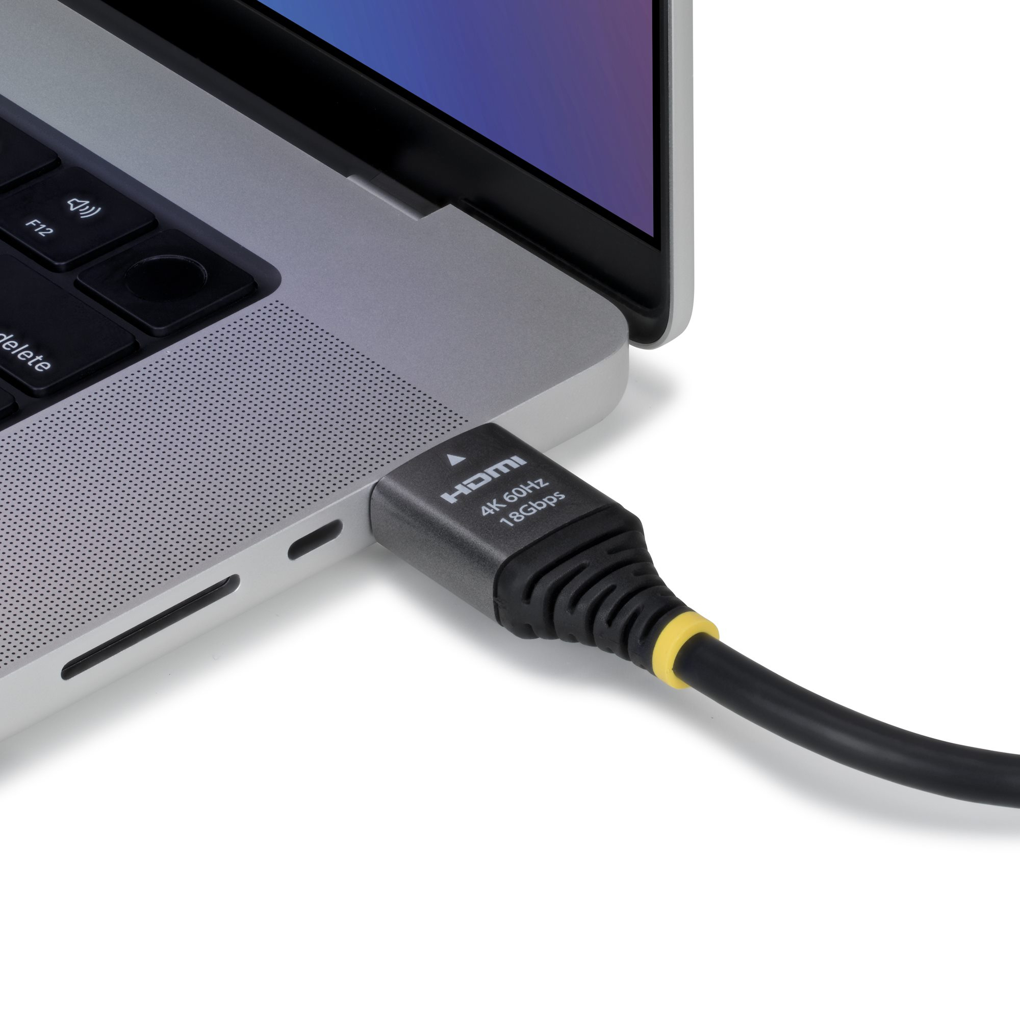 StarTech.com Cavo HDMI High Speed Premium Certificato da 1,5 m, HDMI 2.0, 4K 60Hz / 1440p 144Hz, con HDR10 e ARC, Larghezza di banda 18 Gbps, Per monitor/TV/display, Rivestimento TPE Flessibile