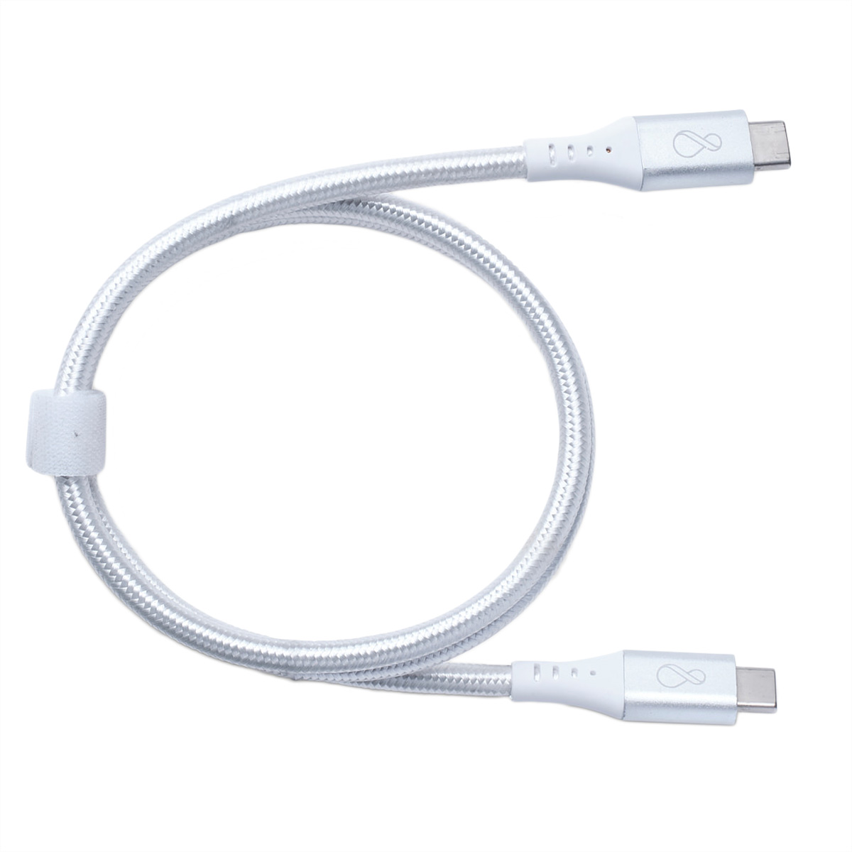 Bachmann Ochno USB-C Kabel gerade 0.7m silber - Kabel - Digital/Daten