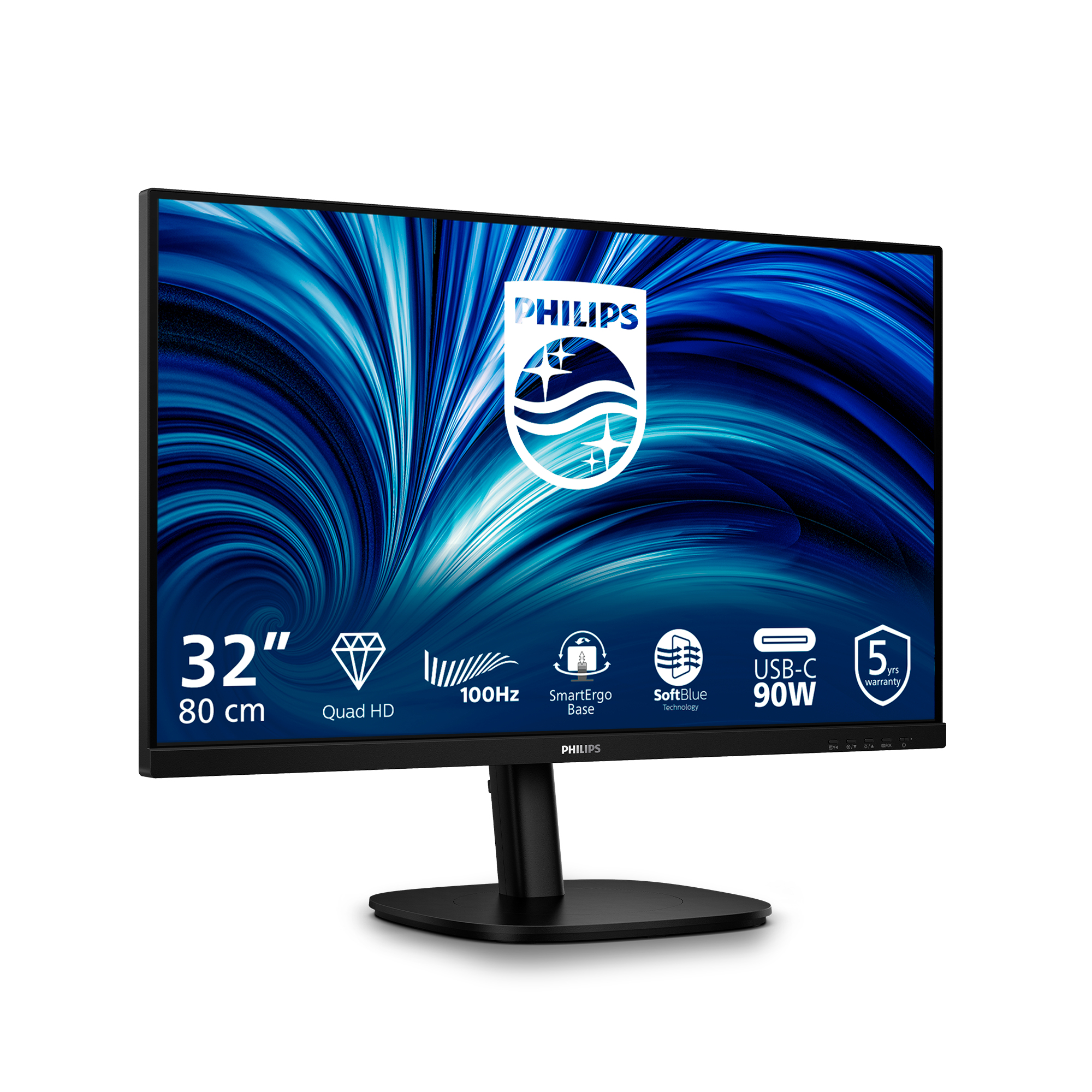 Philips 32B2U3601 - 3000 Series - LED-Monitor - 81.3 cm (32)