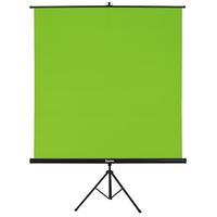 Hama 00021571 background screen Green Fabric